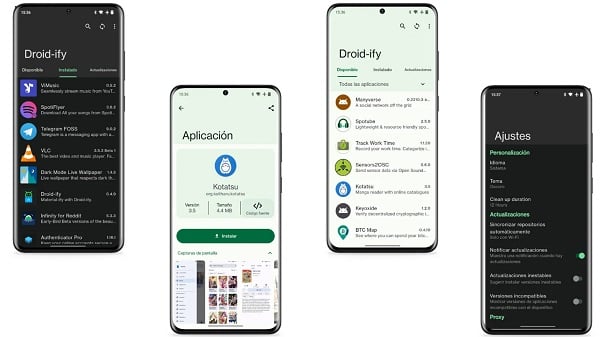 Droidify APK para Android
